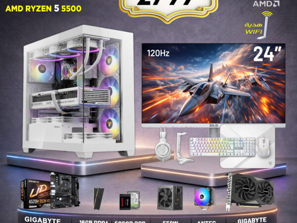 PC Gaming, R5-5500 , 16GB , RTX 3050 6GB