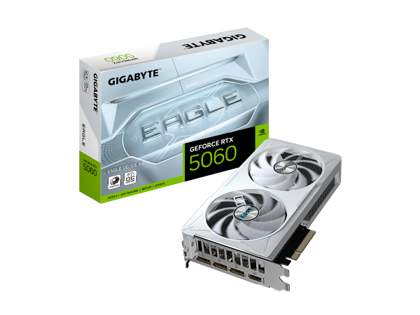 Gigabyte GeForce RTX 5060 EAGLE ICE 8GB