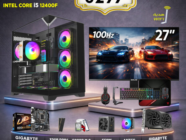 PC Gaming, i5 12400F , 16GB , RTX 3050  6GB