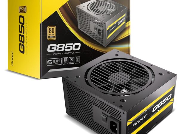 Antec 850W 80+ Gold Power Supply Semi Modular PSU with 5 Year Warranty