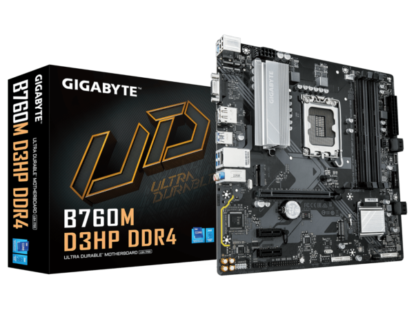 GIGABYTE B760M D3HP DDR4 MATX DP HDMI VGA LGA1700