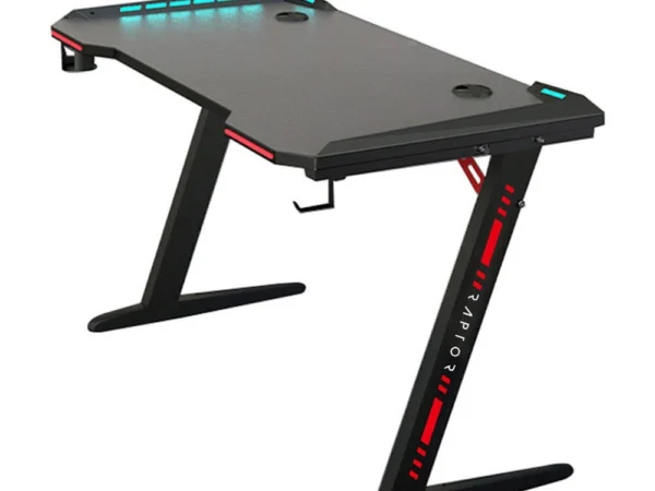 Table 120cm Black Gaming RGB