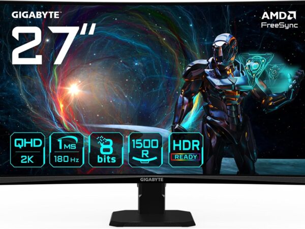 Gigabyte GS27QCA VA 180hz QHD HDR Ready AMD FreeSync