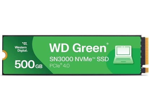 500GB WD SN3000 Gen 4X4 NVME Read-5000 Write-4100