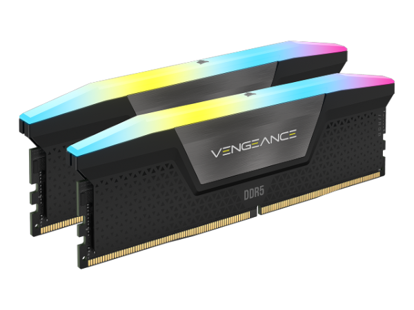 32GB CORSAIR VENGEANCE RGB 2x16GB DDR5 6000MHz C36