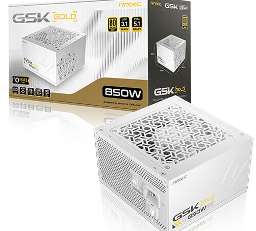Antec 850W V2 GSK WHITE 80 Plus Gold Modular ATX 3.1 PCIE 5.1