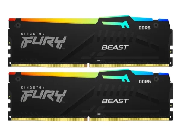 32GB DDR5 KINGSTON FURY Beast RGB 6000MHZ C36 EXPO/XMP