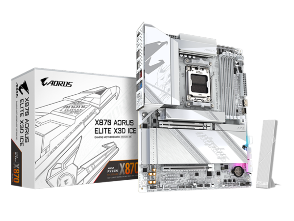 Gigabyte X870 AORUS ELITE X3D ICE